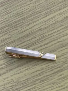 イヴ・サンローラン　ゴールド シルバー ネクタイピン