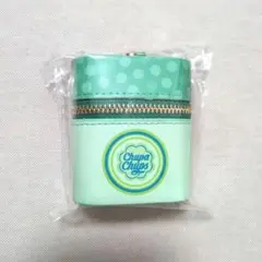 Chupa Chups チュッパチャプス　スカーフ付きチャームポーチ　緑グリーン