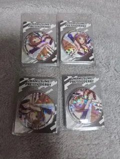 ウマ娘 SF ブリスター缶バッジ ユキノビジン 4個セット