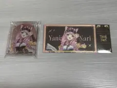 にじさんじ アニメイトカフェ アニカフェ ヤン・ナリ コロッタ 箔押し チケット