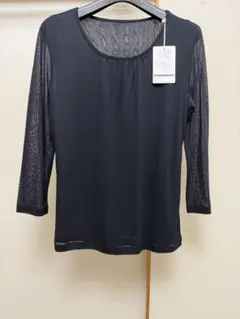 新品お得品‼︎定価¥19950高級ブランド ・ピノーレ‼︎シースルーカットソーM