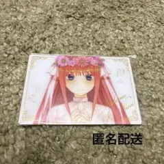 五等分の花嫁　中野二乃 五月 カード3点セット