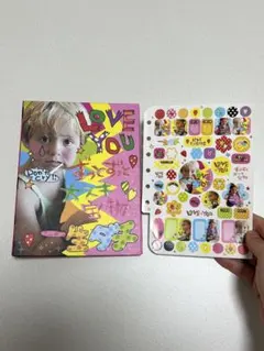 プロフィール帳　シール帳