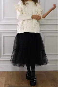 未使用アンミヌ バックチュールカットソー ホワイト - メルカリ