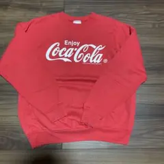 【90s】コカコーラ スウェット L Hanes 1998年コピーライト 赤