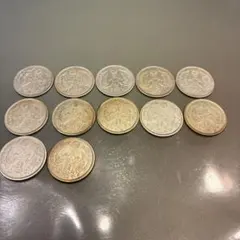 小型50銭銀貨 / 鳳凰50銭銀貨 / 小丸 48枚セット SV720 小型50銭銀貨 / 鳳凰50銭銀貨 / 小丸 20枚まとめ SV720 ⑧ - メルカリ