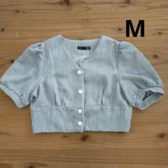 SHEIN Dazy 半袖ショート丈ツイードジャケット М