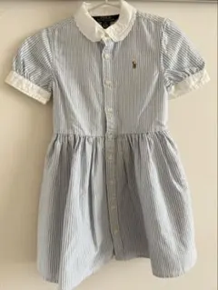 ラルフローレン　半袖襟付きワンピース　4T