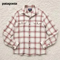Patagonia パタゴニア オーガニックコットン 長袖シャツ チェック柄 M