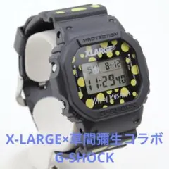 G-SHOCK 草間彌生 X-LARGE おまけ付き GSHOCK×XLARGE・X‐GIRL×草間彌生トリプルコラボウォッチが入荷