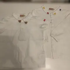 ミキハウス　フォーマル　刺繍　90 長袖　半袖　車　プッチーくん