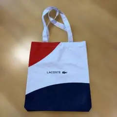 新品未使用　ラコステ　ノベルティトートバッグ