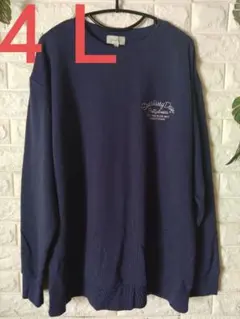 大きいサイズ トレーナー プルオーバー スウェット トップス 4L