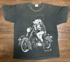 90’S ベティ・ブープ バイク Tシャツ Lサイズ