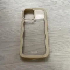holdit iPhoneケース ウェーブデザイン ベージュ
