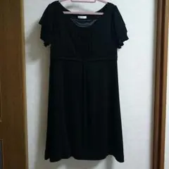 値下げ！[未着用] a.v.v の黒ワンピース(38)