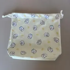 ちいかわらんど　ベビー 巾着 トリオ ハチワレ うさぎ ちいかわ