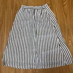 D&DEPARTMENT ストライプ フレアスカート　38のサムネイル