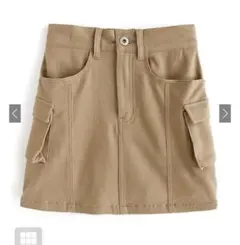 インパン付きミリタリーミニスカート[gm652]