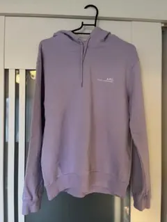 A.P.C. フード付きパーカー ラベンダー