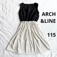 値下●ARCH&LINE ノースリーブワンピース 110 115 120のサムネイル