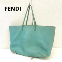 FENDI フェンディ Selleria トートバッグ ミントグリーンのサムネイル