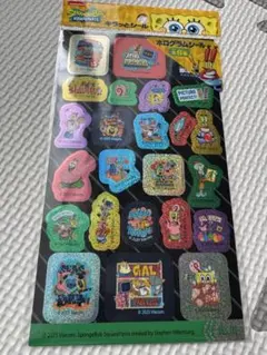 スポンジ・ボブ ホログラムシール