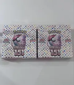 ポケモンカード 強化拡張パック 151 2BOX シュリンク付き - メルカリ