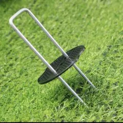 Uピン 園芸 防草シート 除草 農業 テント ガーデニング 家庭菜園 50本