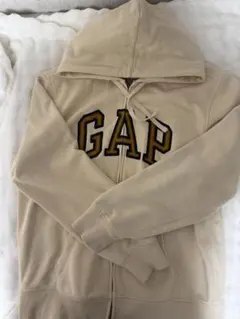 GAP フード付きパーカー ベージュ
