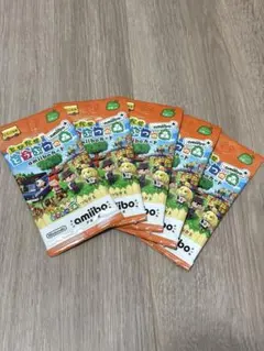 【新品未開封】とびだせ どうぶつの森 amiiboカード (5パックセット)