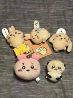 ちいかわ うさぎだらけくじ E賞 ぬいぐるみバッジ マスコット ぬいぐるみ