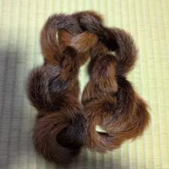 ブラウンフォックスファー リングデザインマフラー