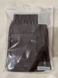 BABY(TODDLER)サマナルパンツ(10分丈)(リブ) 90 グレー