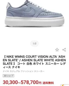 NIKE コートビジョンアルタ ライトブルー