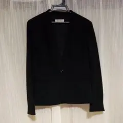 choix en joie ノーカラージャケット 11号 黒