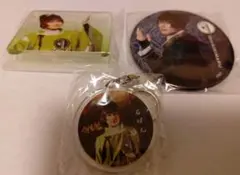 刀剣乱舞 石切丸 缶バッジ キーホルダー クリップ　3点セット