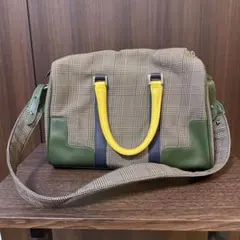 ミラオーウェン　ボストンバッグ　ショルダー　ハンドバッグ　チェック