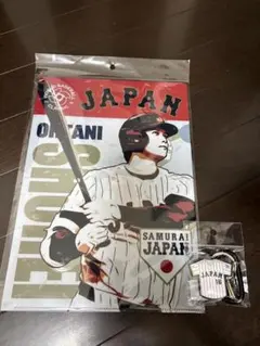 WBC 侍ジャパン クリアファイル 大谷翔平 山本由伸 森下翔太 岡本和真 