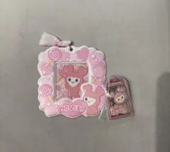 TWICE LOVELYS カードホルダー チャーム モモ モブリー