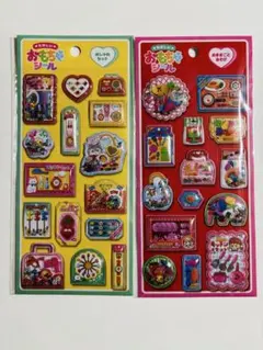 ✨正規品 ✨たのしいおもちゃシール　おしゃれセット　おままごとあそび　文具女子博