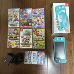 Switch lite ターコイズ ソフト7本セットのサムネイル