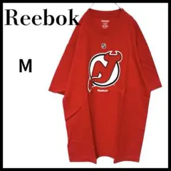 ReebokリーボックNHLNewJersey Devils Tシャツ レッドM
