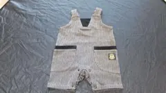 ストライプ柄ロンパース 95cm未満 未使用