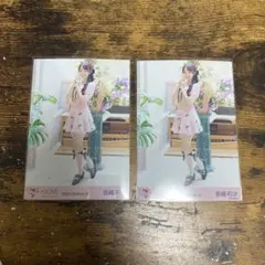 ＝LOVE イコラブ ラブソングに襲われる 生写真 ピンクニット衣装 音嶋莉沙