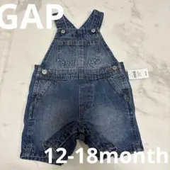 GAP デニムオーバーオール 12-18ヶ月
