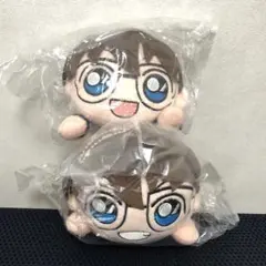 セガラッキーくじオンライン　名探偵コナンカフェ　寝そべりぬいぐるみ　江戸川コナン