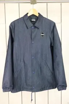 ぽ*ん様 【超美品】☆エフシーレアルブリストル：デニムコーチジャケット　ロゴ　イ