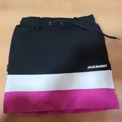 Jack Bunny ゴルフスカート 黒/白/ピンク