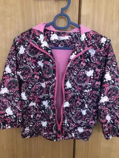 ハローキティ ジャケット 120cm 黒・ピンク